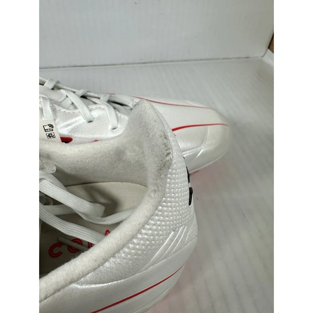 Size 12 adidas Copa Pure IV League Firm Ground Soccer Cleats Mens White Shoes